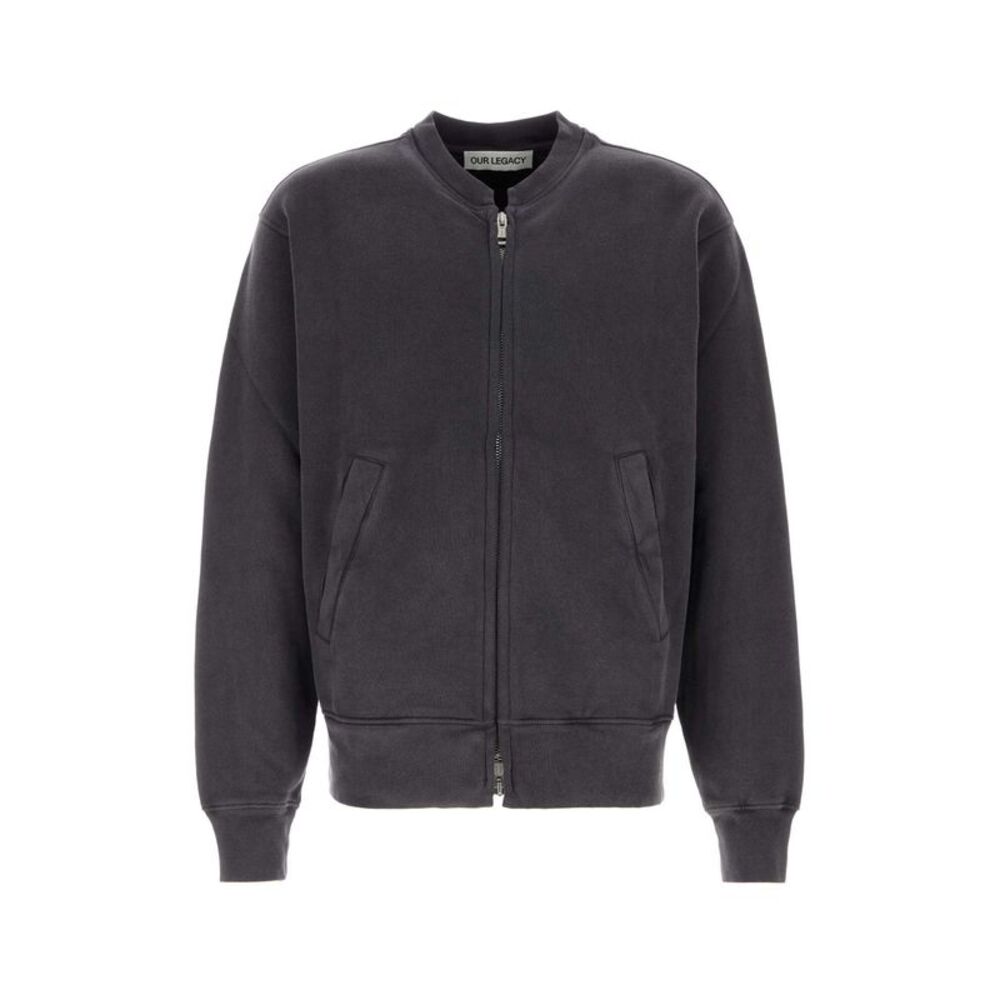 Our Legacy Men Plum Cotton Rift Sweatshirt